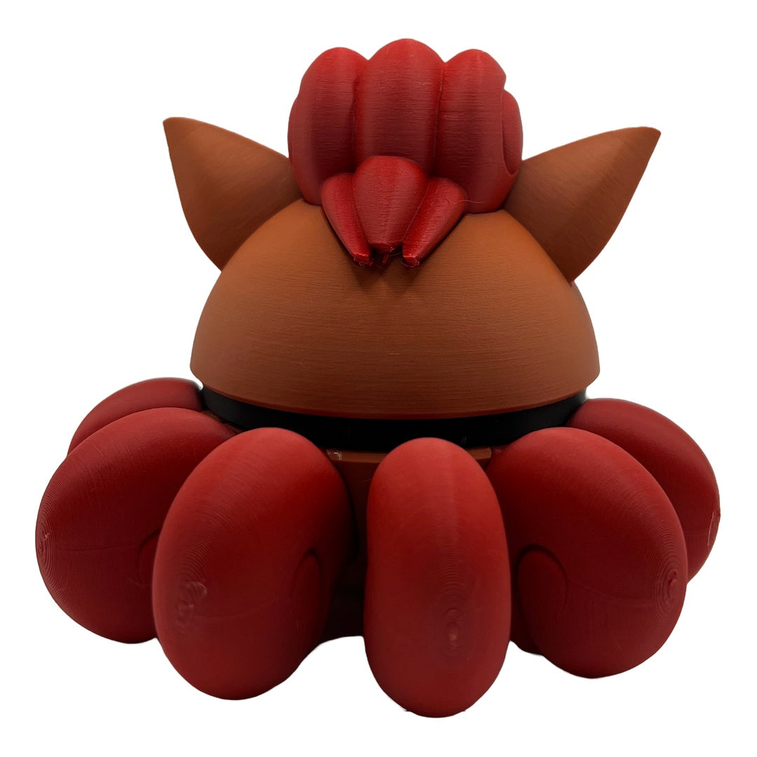 3D-printed Volpix Ball Character Ball - Perfect for collectors and cosplay fans