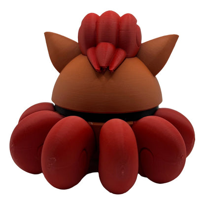 3D-printed Volpix Ball Character Ball - Perfect for collectors and cosplay fans