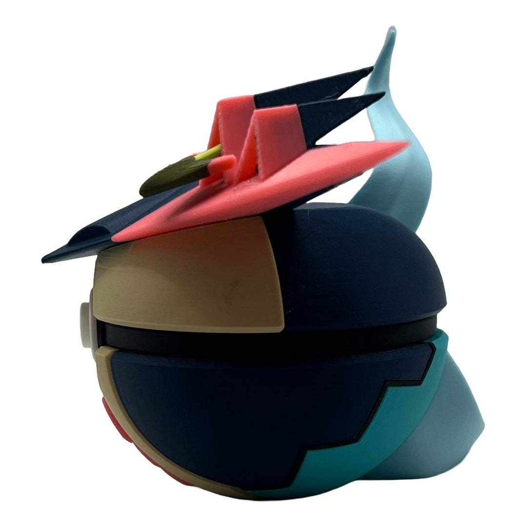 Katapuldra (Dragapult) Charakterball – Einzigartiges 3D-gedrucktes Sammlerstück! 👻🐉