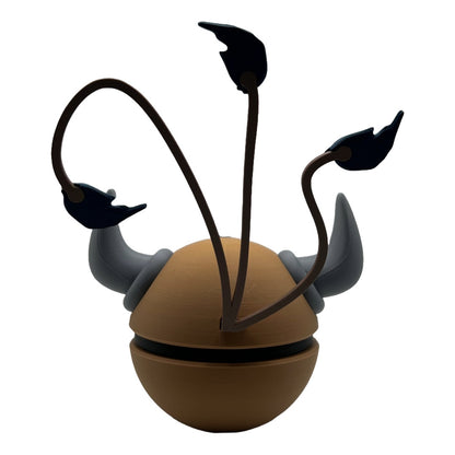 Stier-Kreatur Charakterball – Einzigartiges 3D-gedrucktes Sammlerstück! 🐂💨