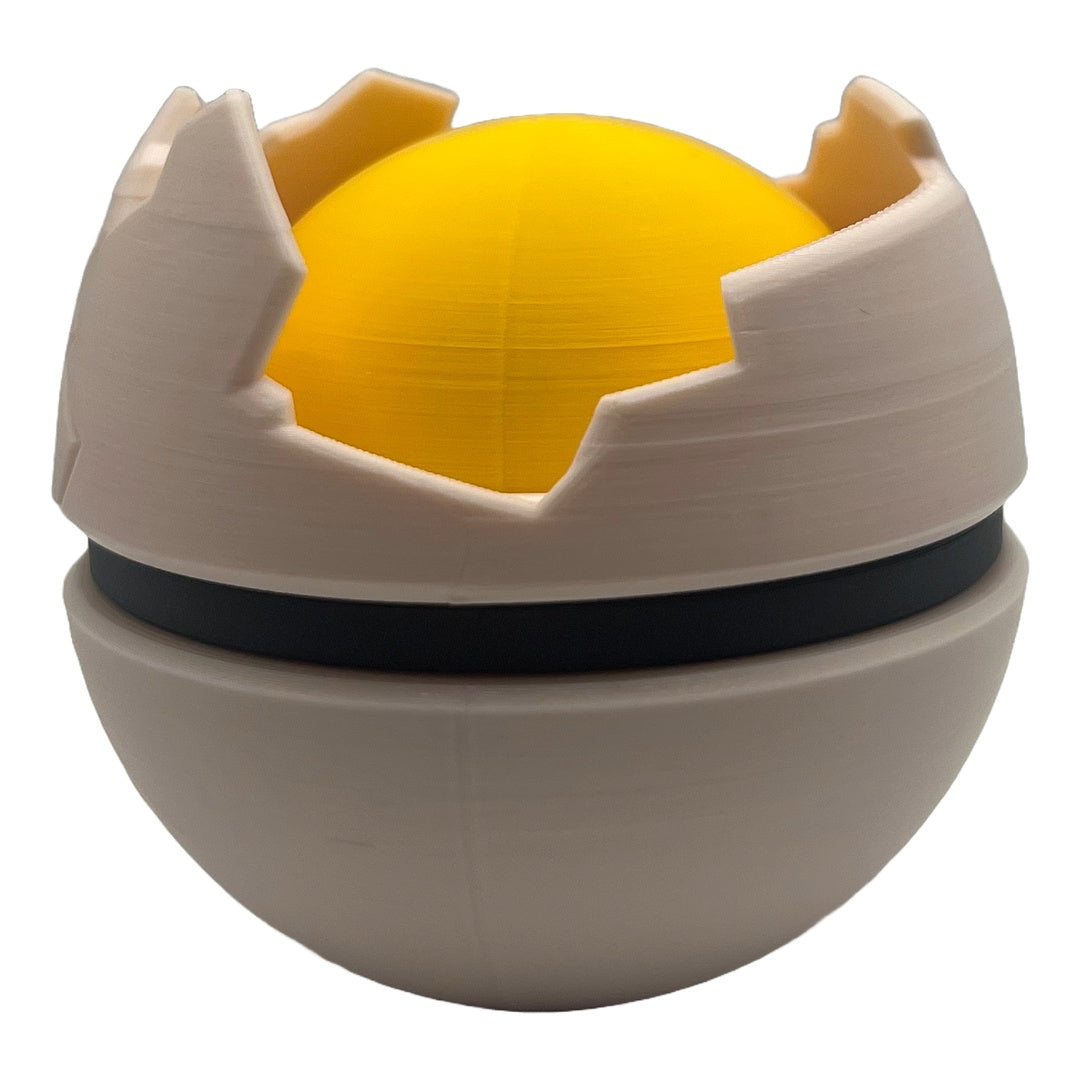 🥚 Ei-Gruppe (Ei-Kreatur) Charakterball – Einzigartiges 3D-gedrucktes Sammlerstück! 🐣