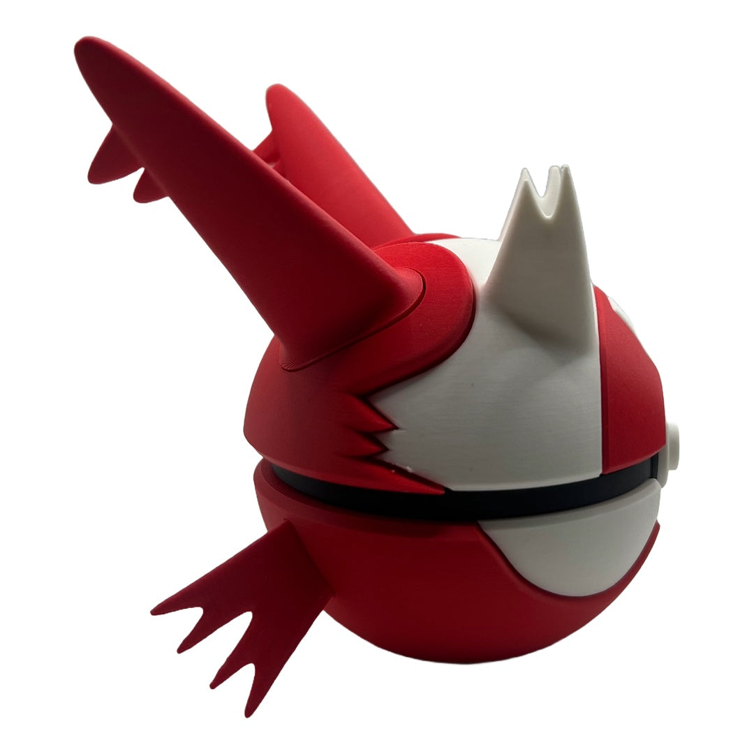 Legendärer Rote Flug-Kreatur Charakterball – Einzigartiges 3D-gedrucktes Sammlerstück! ❤️✈️