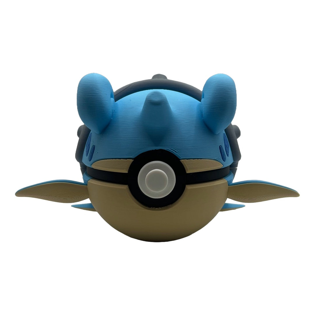 Wasser-Reiter Charakterball – Dein 3D-gedruckter Wasser-Gigant für Sammler & Cosplay! 🌊💙