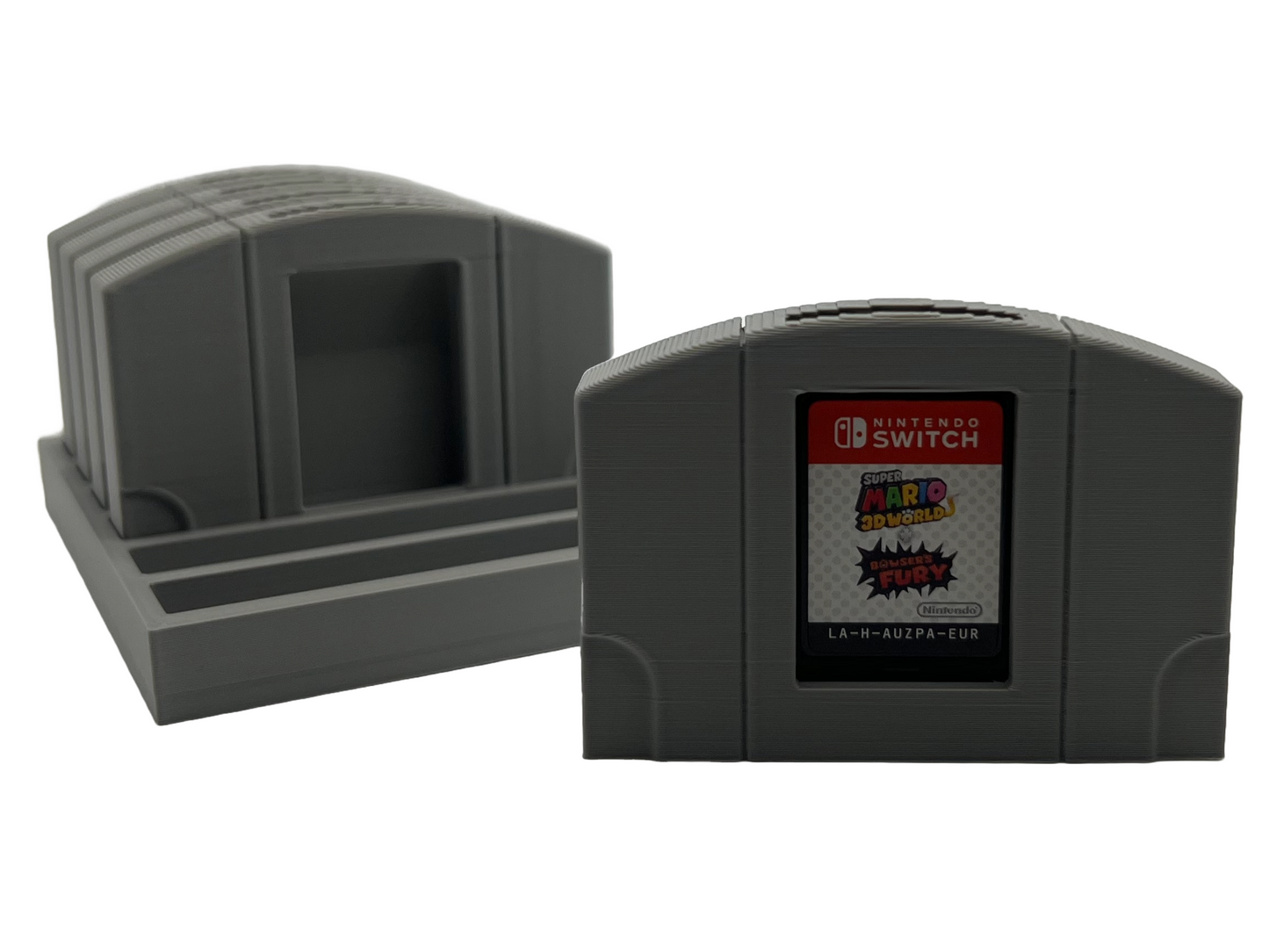N64 Design Game Holder for 6 Nintendo Switch Games – Retro 3D Printed Cartridge Look – Stylish Storage &amp; Gift Idea for Gamers