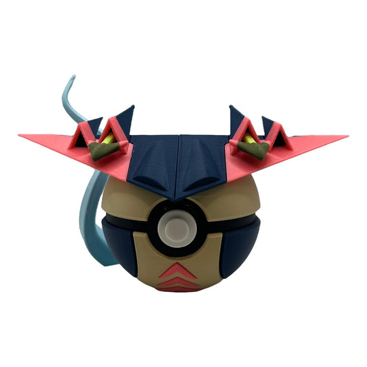 Katapuldra (Dragapult) Charakterball – Einzigartiges 3D-gedrucktes Sammlerstück! 👻🐉