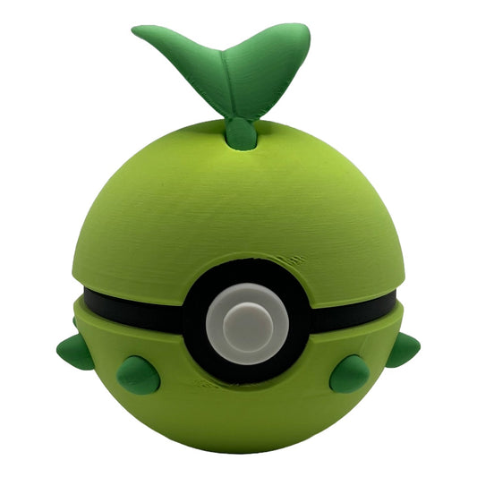 Blatt-Starter (Blatt-Kreatur) Charakterball – Einzigartiges 3D-gedrucktes Sammlerstück! 🍃💚