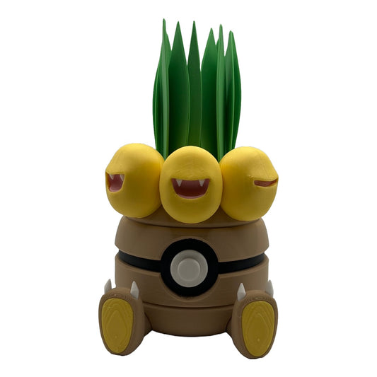 Palm Tree Creature Character Ball with Feet – Unique 3D Printed Collectible! 🥥🌴