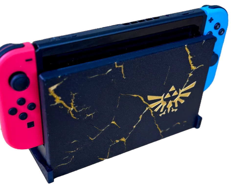 Zelda Triforce Dock Abdeckung – Epischer Schutz für dein Nintendo Switch Dock! 🛡️🎮<