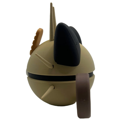 3D-gedruckten Katzen-Kreatur Ball (Katzen-Kreatur Ball) Charakterball - Perfekt für Sammler und Cosplay-Fans