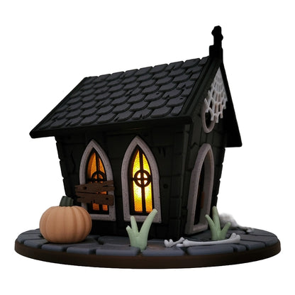 Beleuchtete Halloween-Kapelle – Deine ultimative Grusel-Dekoration! ⛪💀