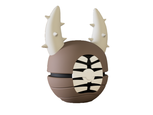 3D-printed beetle creature ball character ball - Perfect for collectors and cosplay fans
