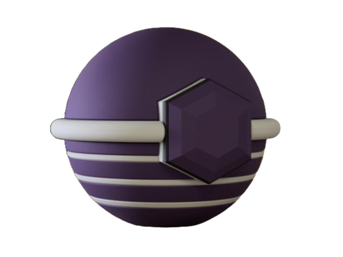 3D-printed Tera Crystal Orb character ball - Perfect for collectors and cosplay fans