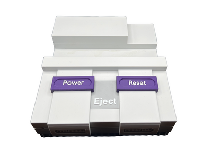 SNES Design Dock für Nintendo Switch – Retro 3D-Druck Halterung im Super Nintendo Look – Stylisches Zubehör für Fans & Sammler