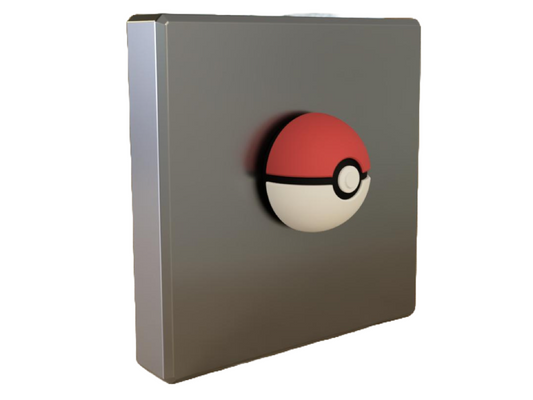 Pokémon Poké Ball Kühlschrankmagnet – Dein erster Fang für die Küche! ❤️⚪