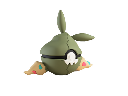 Unratütox (Trubbish) Pokéball – A lovable treasure in the trash!