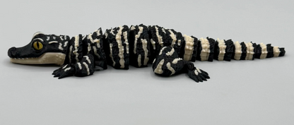 Movable Crocodile | Lizard 3D Printed Figure | Alligator Decoration