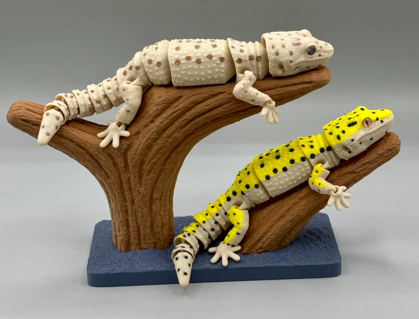 Display Stand für Reptilien Figuren | Halterung für Schlangen & Echsen | 3D-Druck Deko