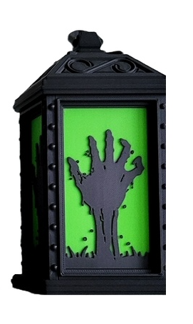 Halloween LED tealight lantern – your atmospheric spooky decoration! 🎃🦇