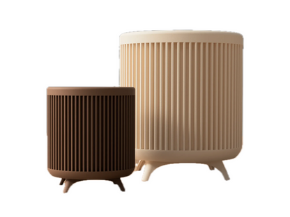 Cylinder - Eleganter Designübertopf mit vertikalen Rillen