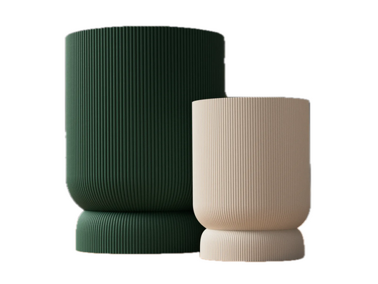 Groove - Modern designer planter with drainage system