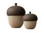Acorn-design tealight holder: Nature-inspired elegance for your home