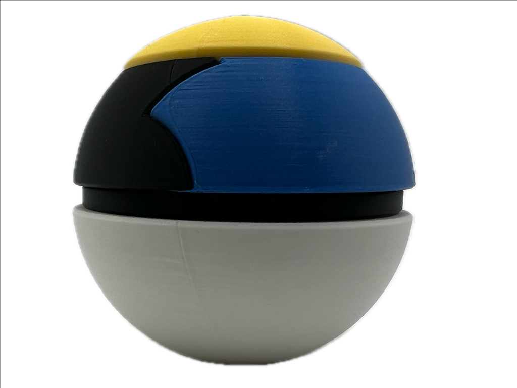 3D-printed Moon Collectible Ball - Perfect for collectors and cosplay fans
