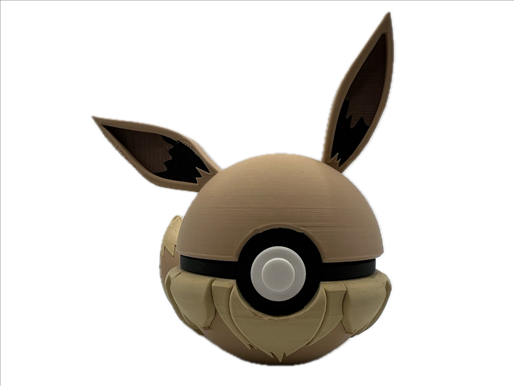 3D-printed Evolution Ball Character Ball - Perfect for collectors and cosplay fans