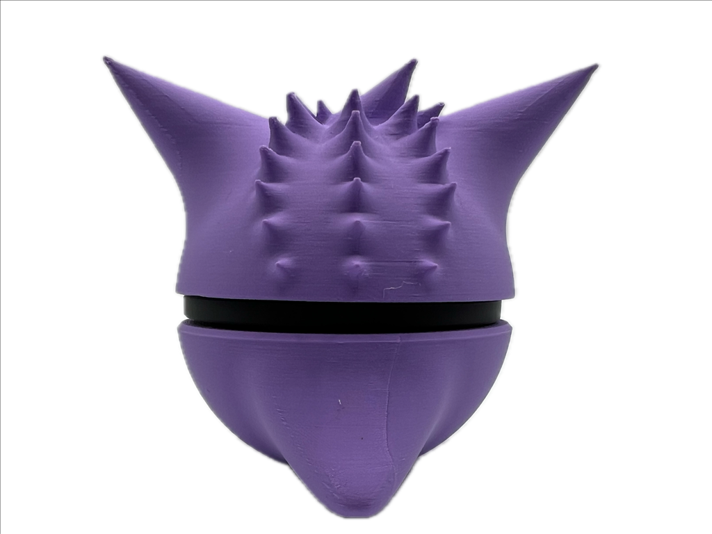 3D-printed Ghost Master (sticking out tongue) Ball Character Ball - Perfect for collectors and cosplay fans