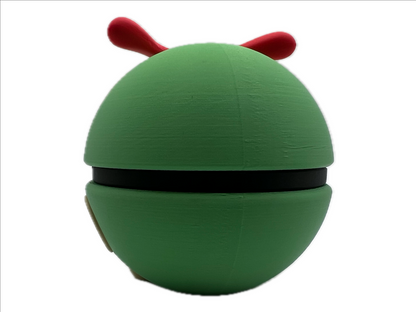 3D-printed Capterpie Ball Character Ball - Perfect for collectors and cosplay fans