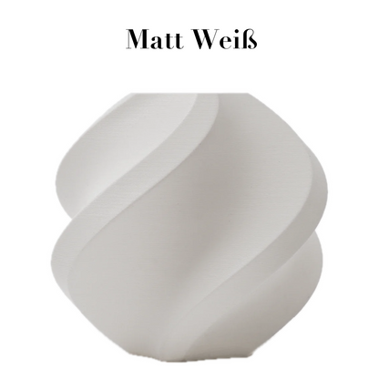 Wave - Moderne Designvase mit wellenförmiger Struktur in über 40 Farben