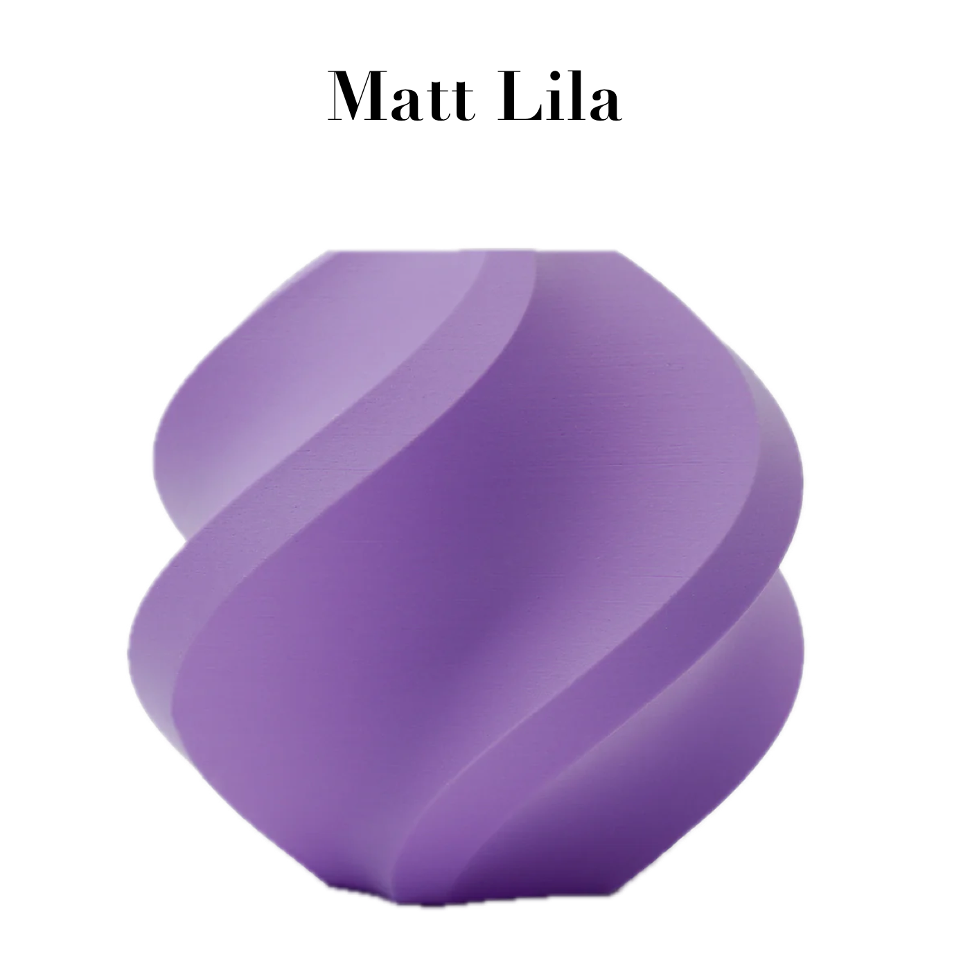 Luna - Designer vase with wave structure in over 40 colors