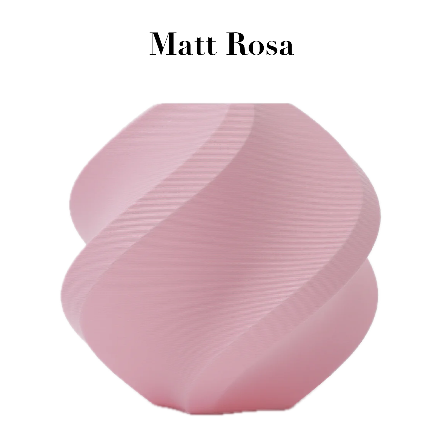 Luna - Designer vase with wave structure in over 40 colors