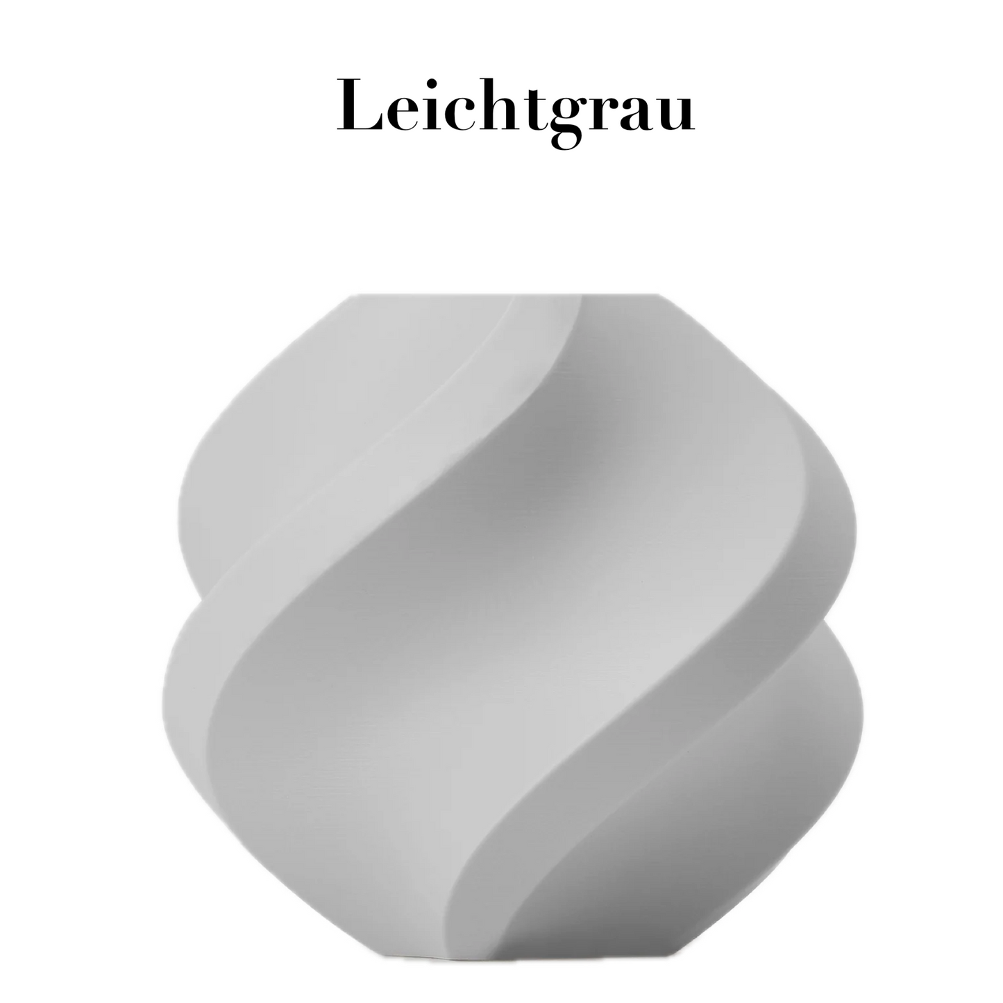 Luna - Designer vase with wave structure in over 40 colors