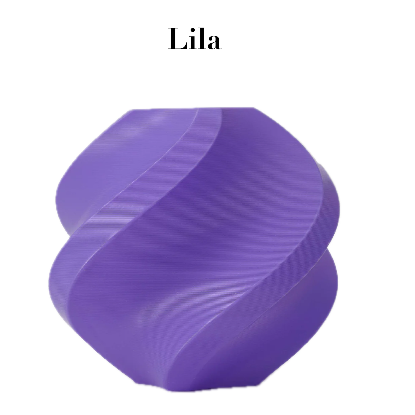 "Neki" - Designer vase with grooved texture in over 40 colors