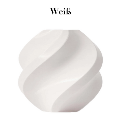 Linea - Elegante Flaschen-Designvase mit vertikalen Rillen in über 40 Farben