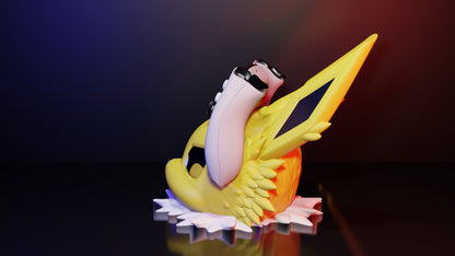 Blitza Controller-Halter im Pokémon Stil – 3D-gedruckter Blitz-Pokémon Ständer für Xbox Nintendo PlayStation – Gamer Geschenk & Deko Highlight