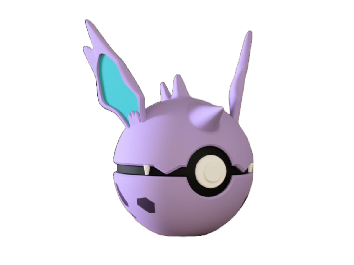 3D-printed Poison Man Ball Character Ball - Perfect for collectors and cosplay fans