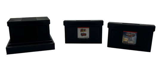 Gameboy Design Game Holder for 5 Nintendo Switch Games – Retro 3D Printed Storage for Cartridge Fans – Stylish Gamer Accessory &amp; Gift