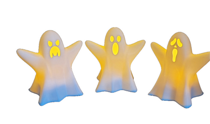 Leuchtender Halloween-Geist – Deine süße Teelicht-Dekoration! 👻💡