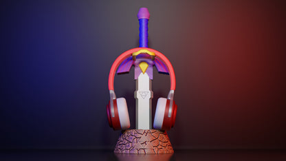 Zelda Master-Schwert Kopfhörerhalterung – Der legendäre Ständer für dein Gaming-Setup! ⚔️🛡️