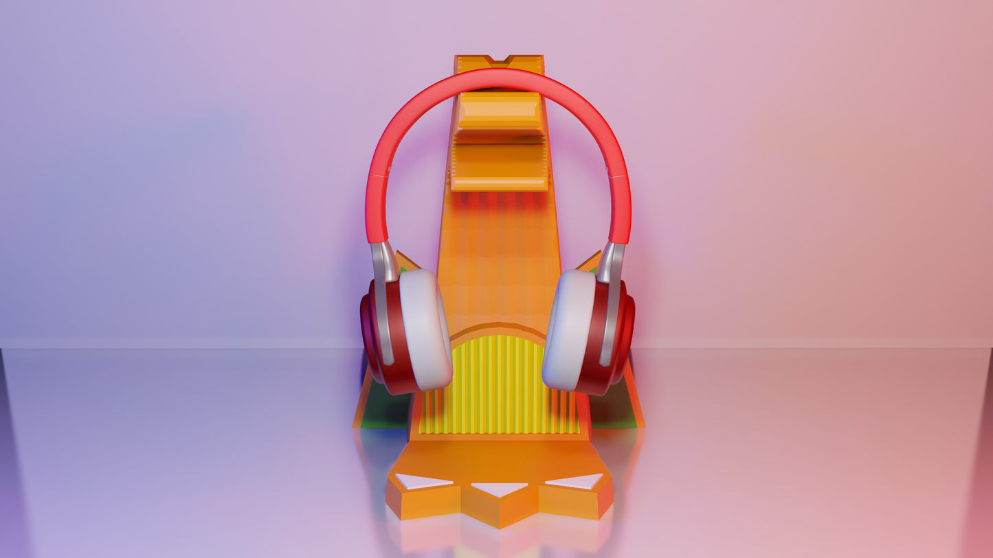 Glurak Kopfhörer-Halterung – Episches Design für dein Gaming-Setup! 🔥🐉