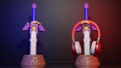 Zelda Master-Schwert Kopfhörerhalterung – Der legendäre Ständer für dein Gaming-Setup! ⚔️🛡️