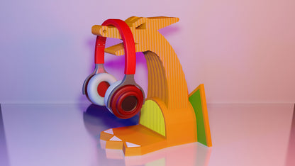 Glurak Kopfhörer-Halterung – Episches Design für dein Gaming-Setup! 🔥🐉