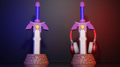 Zelda Master-Schwert Kopfhörerhalterung – Der legendäre Ständer für dein Gaming-Setup! ⚔️🛡️