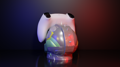 Höllisch gut – der DOOM Helm Controller Halter für dein Gaming-Setup!