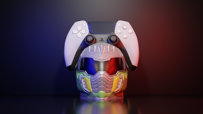 Höllisch gut – der DOOM Helm Controller Halter für dein Gaming-Setup!