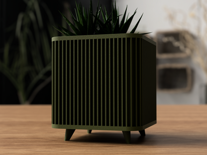 Shikaku Blumentopf mit Füßen – Modernes Design in 14 Farben