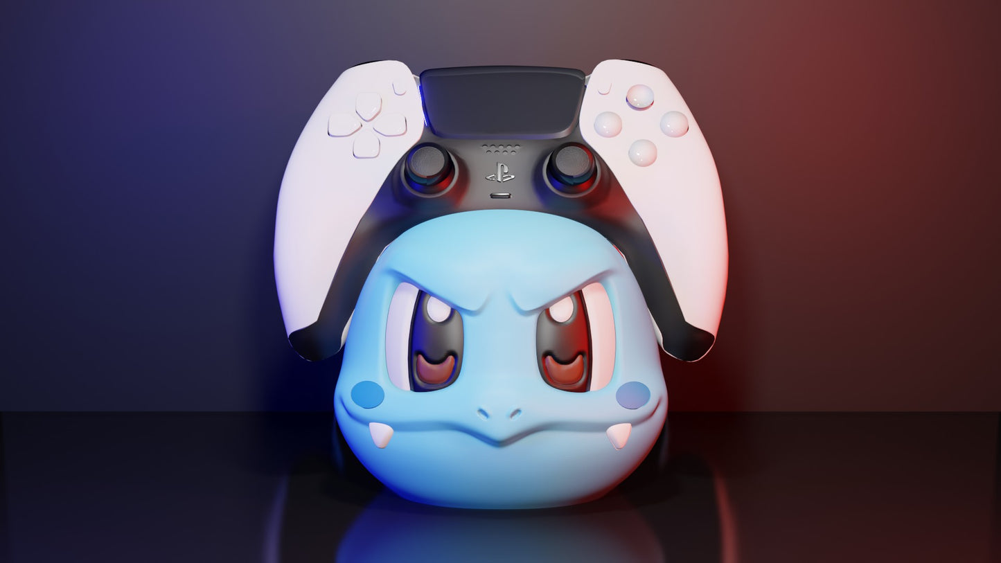 Schillok (Wartortle) Controller-Halter – Dein treuer Gaming-Begleiter!